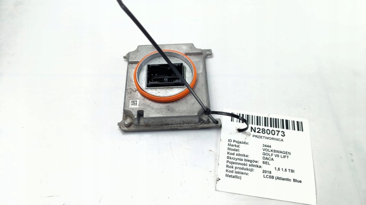 unité de contrôle module LED 7P5941591AD VOLKSWAGEN GOLF VII LIFT