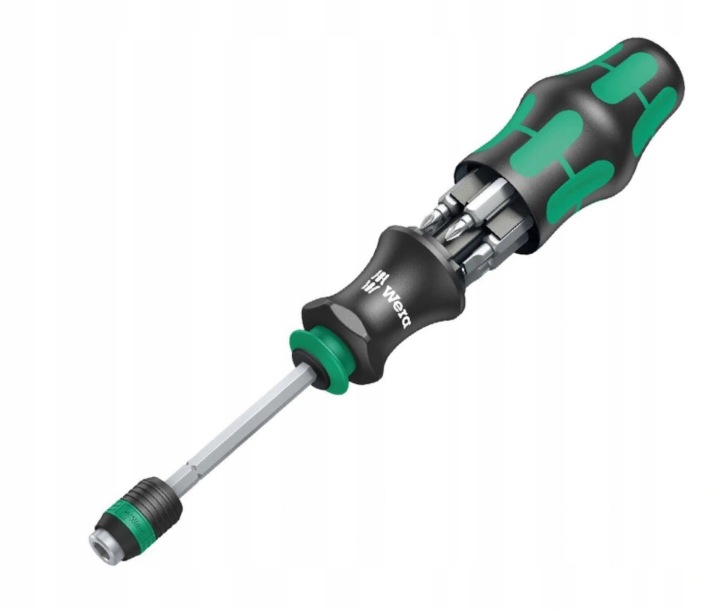 Rukojeť S Držákem Hrotů 1/4'' S Magnetem 6 Hrotů