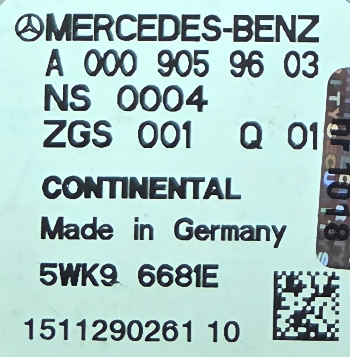 NOx sensor Mercedes-Benz original Diesel 415 mm 9