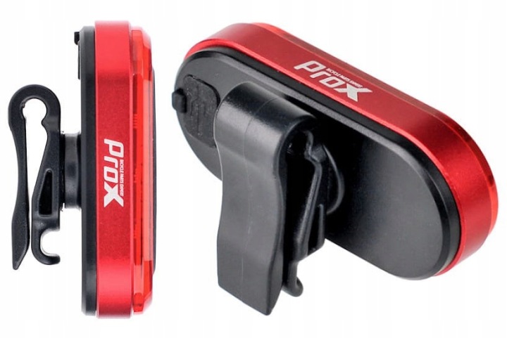 Ліхтар велосипедний задній PROX IRIS LED 50 лм IPX4 USB — фото 2