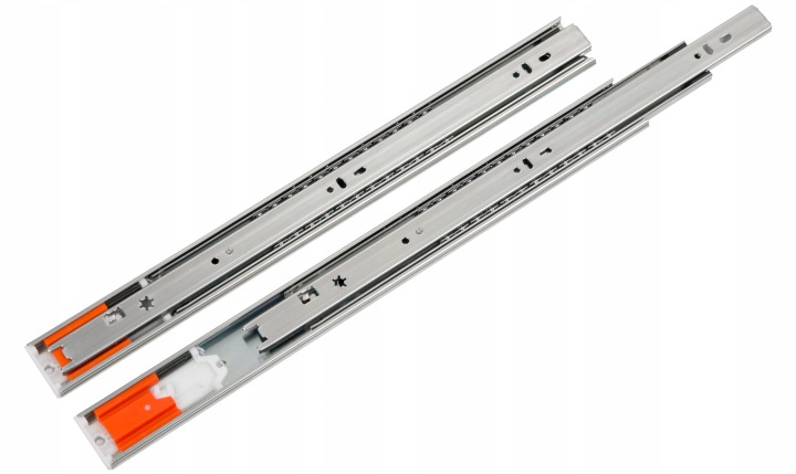 Kuličkové vedení pro zásuvky push-open H-45 mm L-300 mm DB45 Deluxe Amix