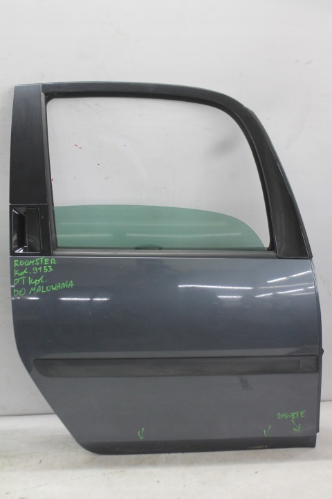 PORTIÈRE DROITE ARRIÈRE ARRIÈRE SKODA ROOMSTER DES ROUES. 9153