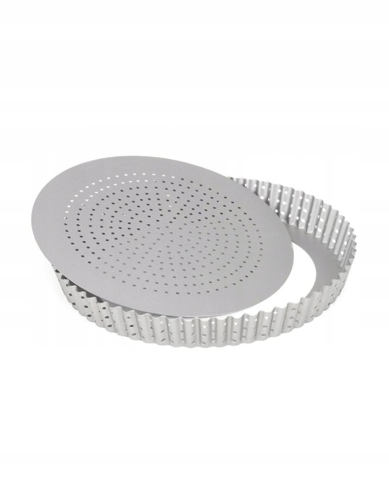Patisse Perforovaná forma na quiche s odnímatelným dnem 28cm Silver-top