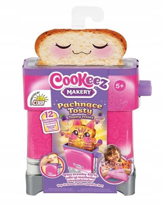 Z43A. COOKEEZ Ароматні тости - м'які іграшки для випікання