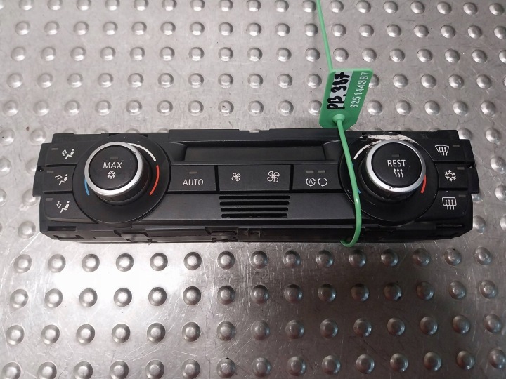 panel ovládání klími klimatizaci 9199260 BMW E81 E82 E87 E88 E90 E93