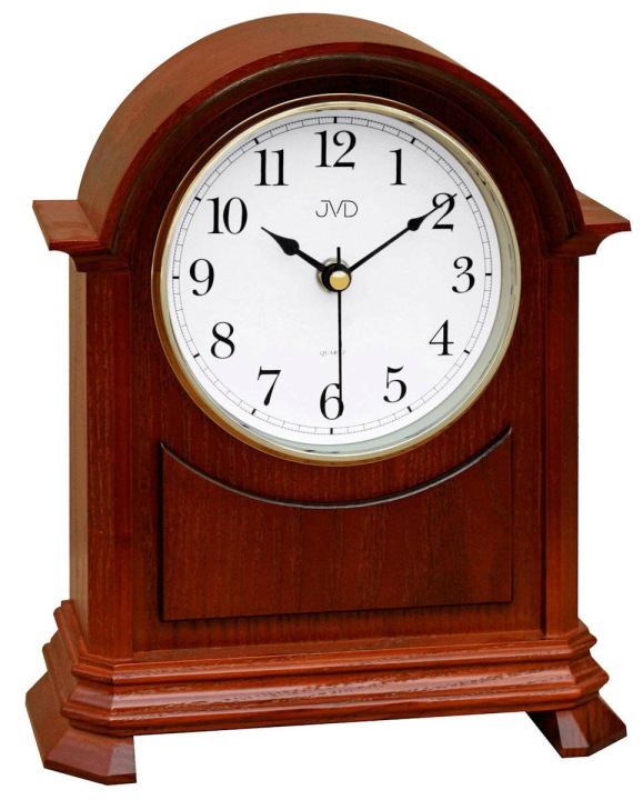 Dřevěné Krbové Hodiny Retro Jvd HS12.3 Westminster Ave Maria 21x27 cm