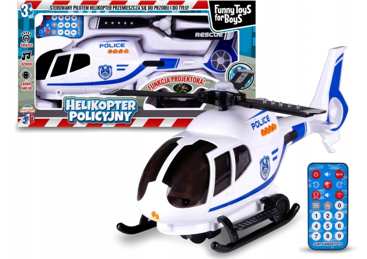 Helikopter інтерактивний з проектором звуками bump&go для дітей 3+ — фото 6