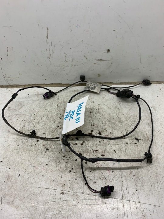 kabelbaum kabelsatz Kabelbaum der Stoßstange heck PDC 6V9971065 SKODA FABIA III 1.0 MPI