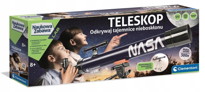 Телескоп NASA наукова гра CLEMENTONI 50759