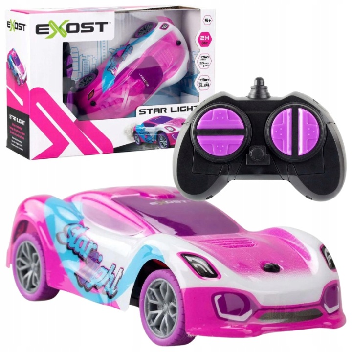 Автомобіль на радіокеруванні Exost Star Light 1:34 різнокольоровий — фото 5