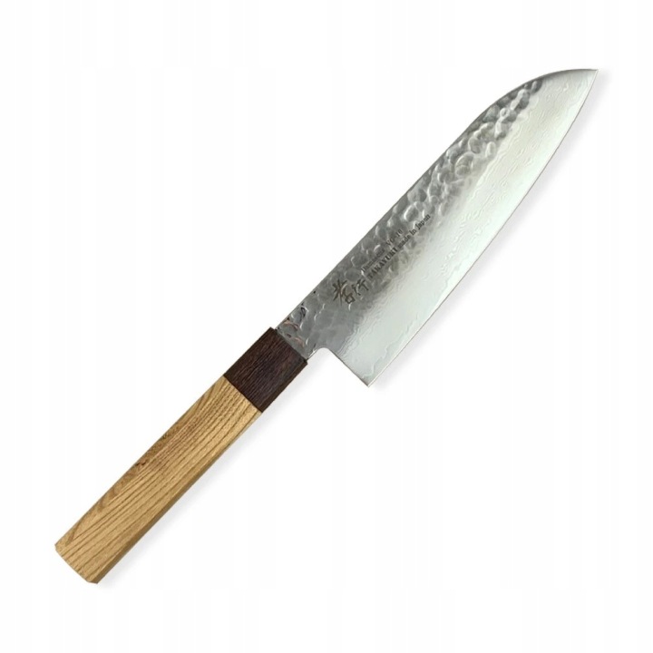 Nůž WA-Santoku 170mm, Sakai Takayuki VG-10 Zelkova Oktagon