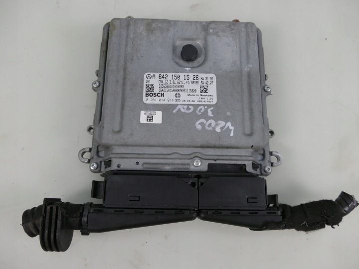 MERCEDES CLK W209 C209 320 CDI control unit of the engine connecting spoiler A6421501526