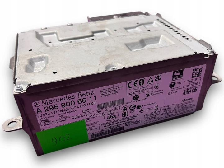 MERCEDES EQS X296 RADIO NAVI 2969006611 #902 @M