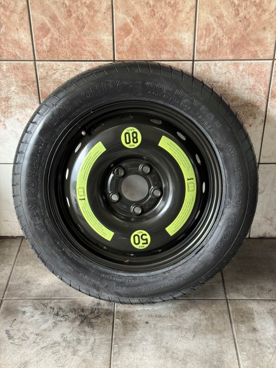 MERCEDES W169 W245 Reifen Rad Notrad Reserverad 125/90/16 98M 5x112 1694000802
