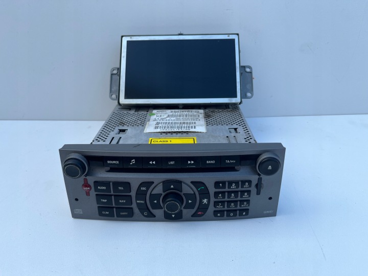 RADIO CD navigazione GSM RT3 Schermo Peugeot 407 04-11r.