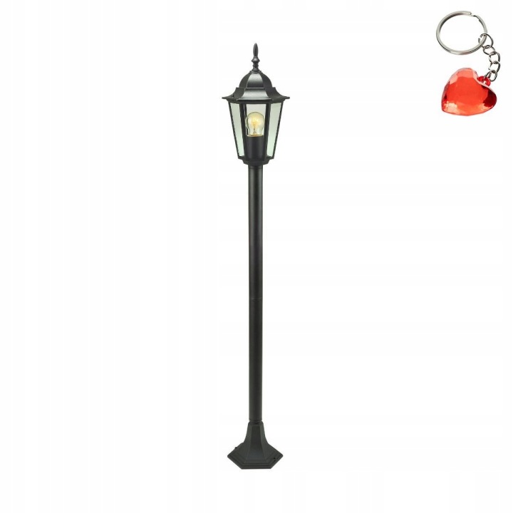 Venkovní sloupková zahradní lampa Moonlit 17060-S-PS Zuma Line