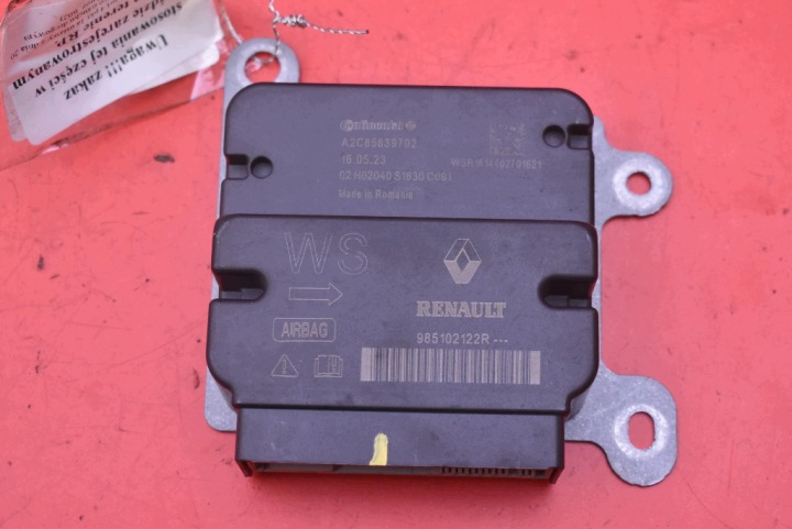 SENSOR modulo airbag airbag 985102122R DACIA SANDERO 2 II 13-16