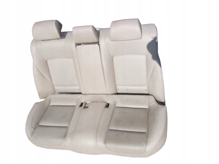 BMW 7 F02 LONG sedile posteriore OPARCIE OYSTER pelle, in pelle