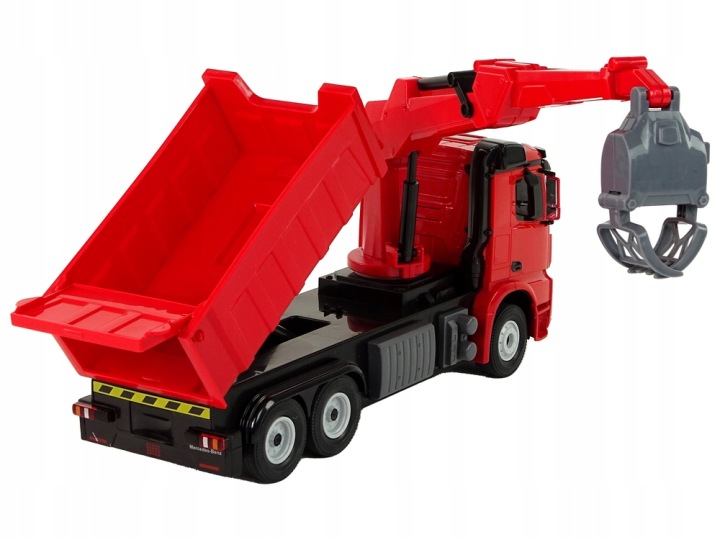 Вантажівка з захоплювачем Р./ C Mercedes червона Rastar 480x235 мм — фото 3
