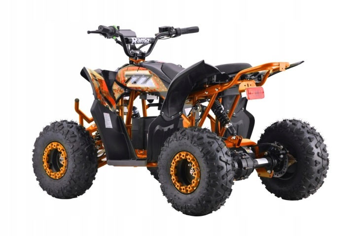 Quad DESERT STORM LIFT Електричний 800 Вт 48 В Акумулятор 20 Аг Помаранчевий — фото 3