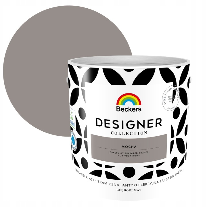 Beckers Designer Collection 2,5L Mocha Barva Keramická Na Stěny