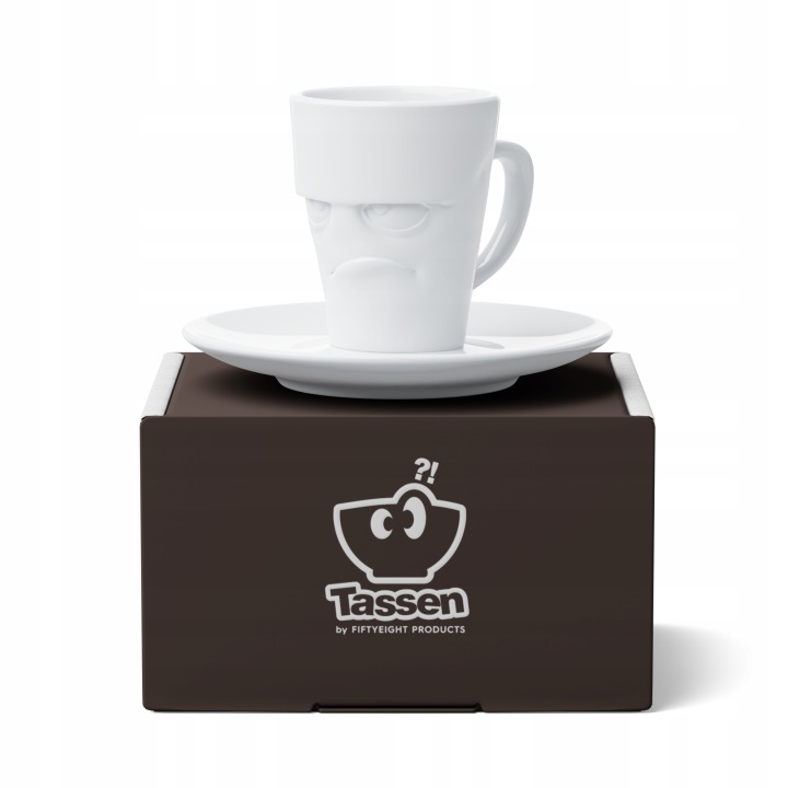 Tassen Šálek hrnek 80 ml 3D espresso káva čaj porcelán keramika