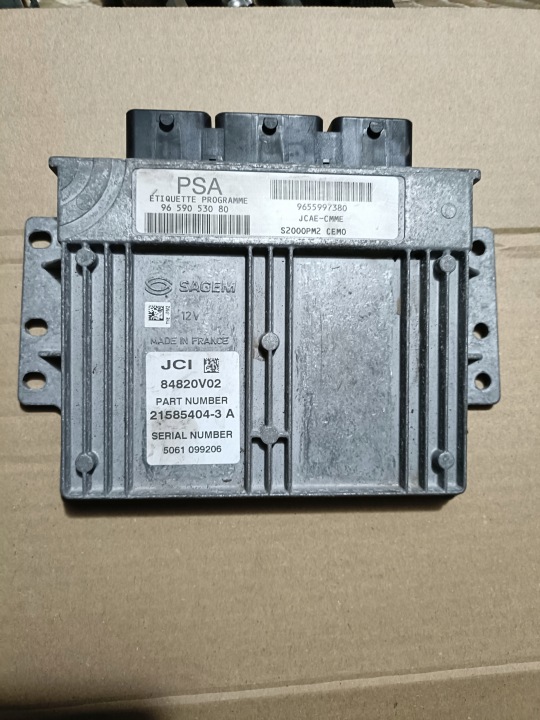 Bedienteil DES MOTORS Peugeot 407 1.8 Benzin 9659053080