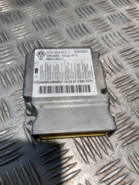 SENSOR AIR BAG module of the airbags VW GOLF VI 5C0959655C