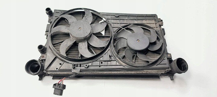 KOMPLET der Kühler 1K0121253AA 1.9 TDI VOLKSWAGEN TOURAN und