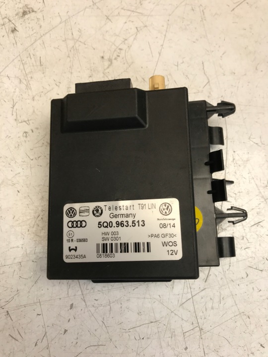 modul řídící jednotka WEBASTO VW SKODA AUDI 5Q0963513