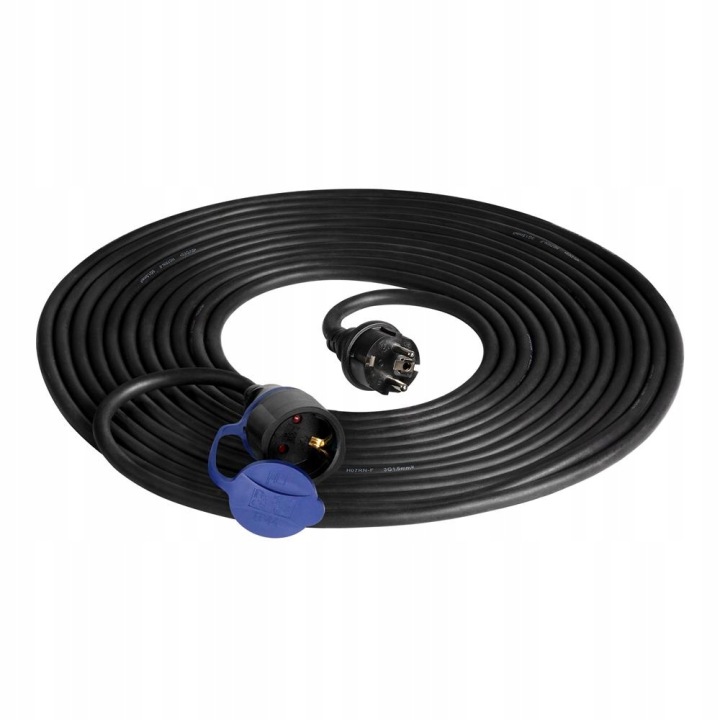 Prodlužovací Kabel IP44, 1x2P+Z 10 m, gumový, 3x1,5 mm² schuko