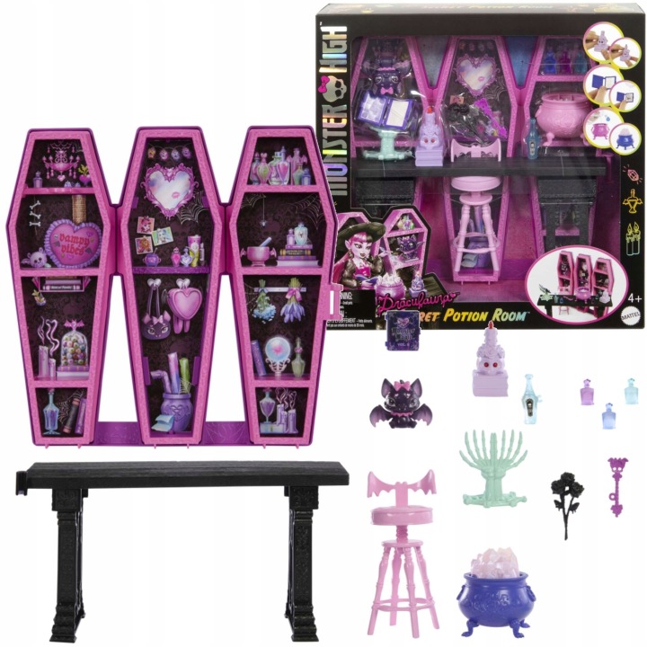 Monster High Секретна Кімната Еліксирів Draculaury Secret Room JBF15