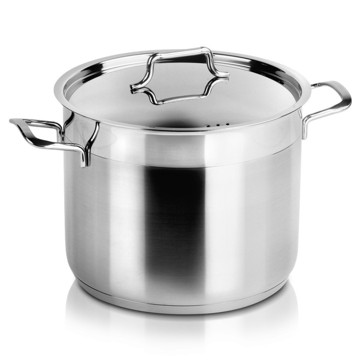 Hrnec Orion Anett s víkem z nerezové oceli 22 cm 6,5L Premium Velký