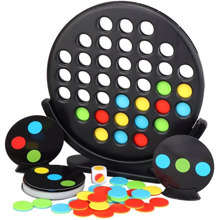 DOUBLE SPOT GRA PLANSZOWA STRATEGICZNA RODZINNA 3 W LINII 6+ WOOPIE Kod producenta 48372