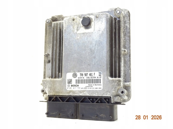 Computer Bedienteil DES MOTORS VW TOUAREG II 7P TDI 7P0907401F