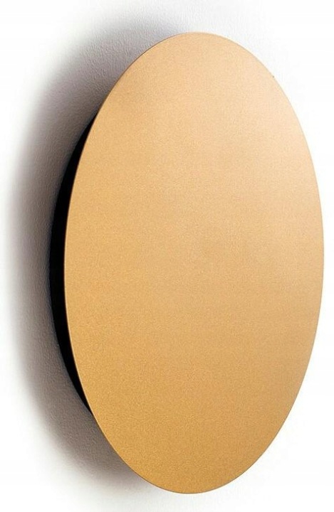 Lampa Ścienna RING Złoty 10W LED 3000K IP20 25cm Kinkiet Do Pokoju Do Domu