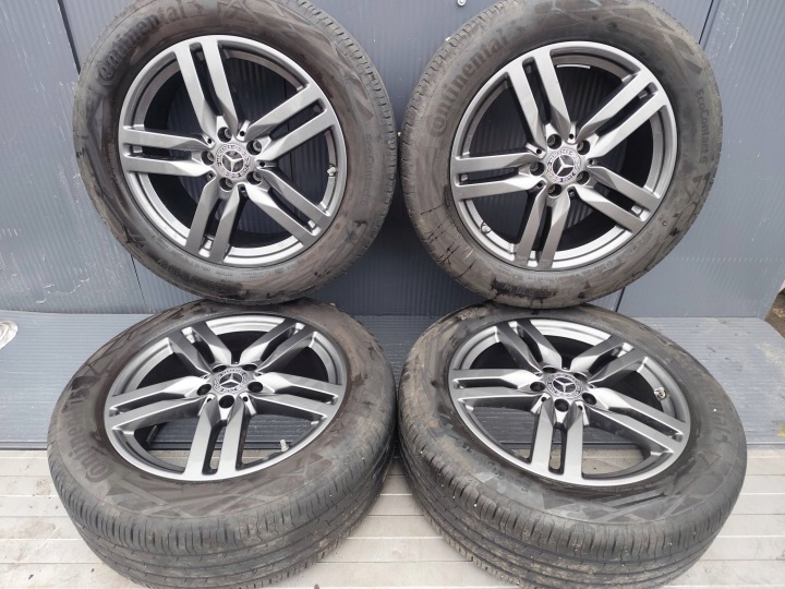 MERCEDES W247 GLA ruote CERCHI ALU 235/55/18 KOMPLET DEMONTAZ