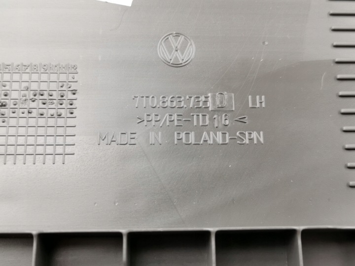 Στάδιο εισόδου VW T7 7T0863735D Νέο πρωτότυπο 10