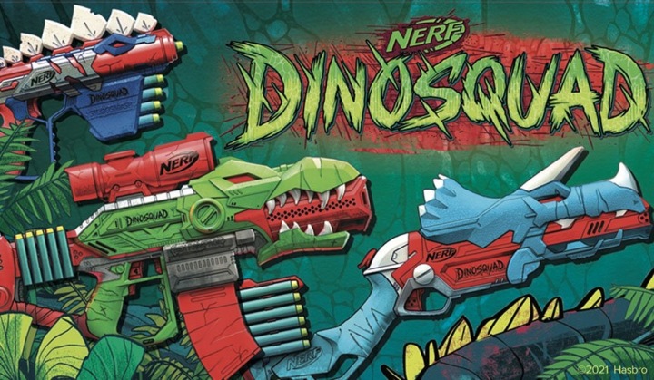 HASBRO NERF DINOSQUAD пускова установка STEGO-SMASH F0805 — фото 3