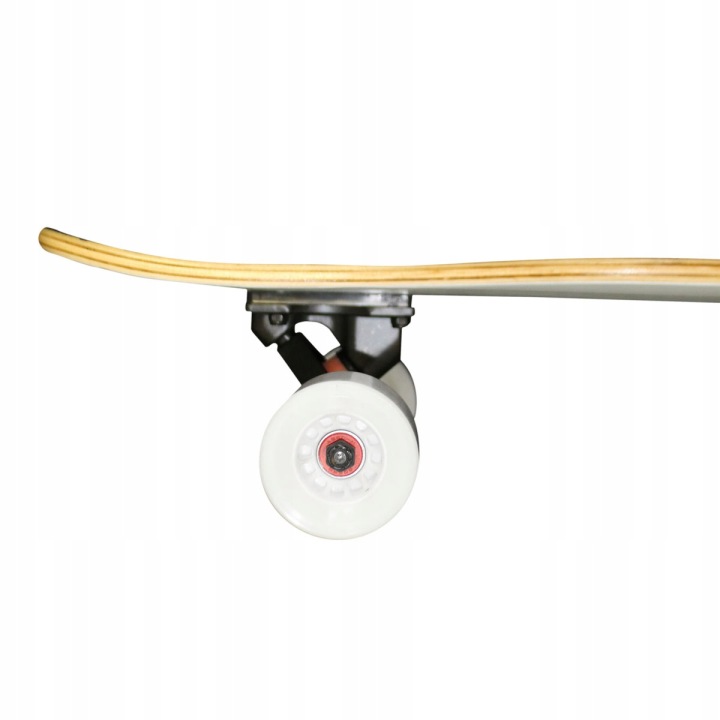 Лонгборд MASTER 42" 107 см клен ABEC9 180 кг біле дерево скейтборд — фото 14