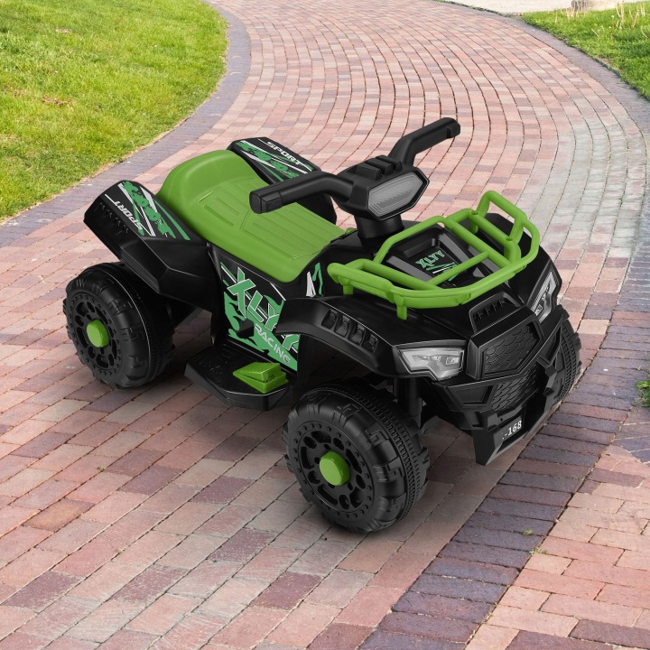 Quad ATV на акумуляторі для дітей, протиковзкі колеса, з музикою — фото 6