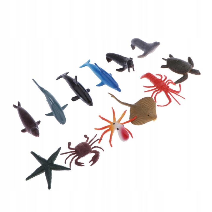 Модель Card Домашнє навчання Group of Animals Science Naming Card Організм морський — фото 2