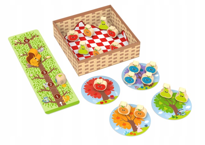 WIEWIÓRKA W SADZIE GRA PLANSZOWA RODZINNA TOOKY TOY EAN (GTIN) 6972633376996