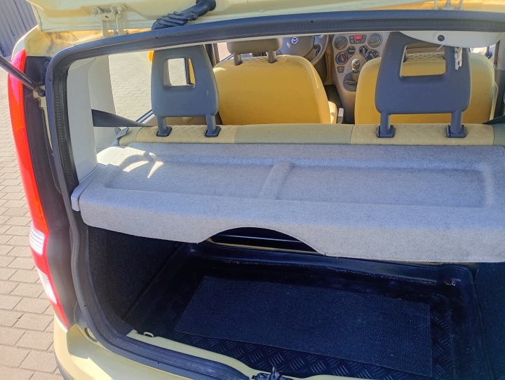 plage arrière coffre arrière arrière Fiat Panda 2 II 03-09