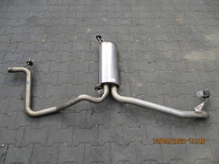 muffler, exhaust VW GOLF VII 5G0 1,6TDI 5Q0253411F