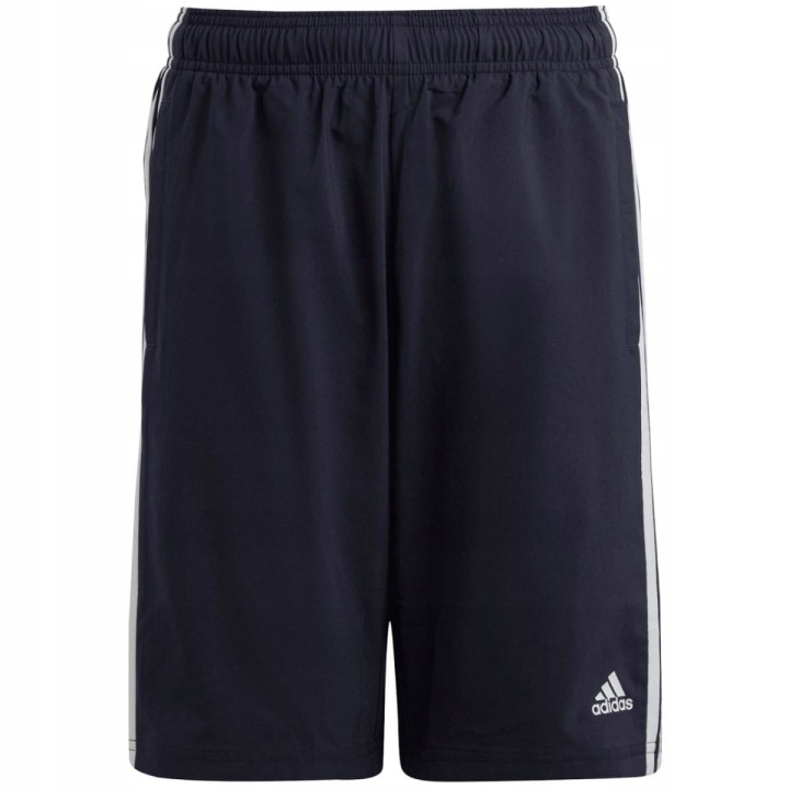 Шорти для дітей ADIDAS ESSENTIALS 3-смужки WOVEN темно-синій р. 152 см — фото 6