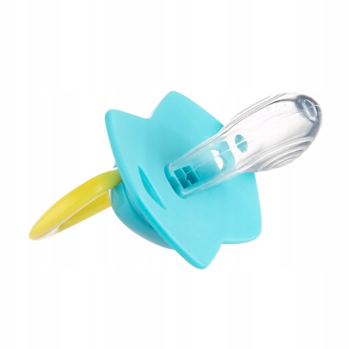 Canpol Соска силіконова Light touch 0-6 міс. симетричний Неон LOVE 2 шт. — фото 5