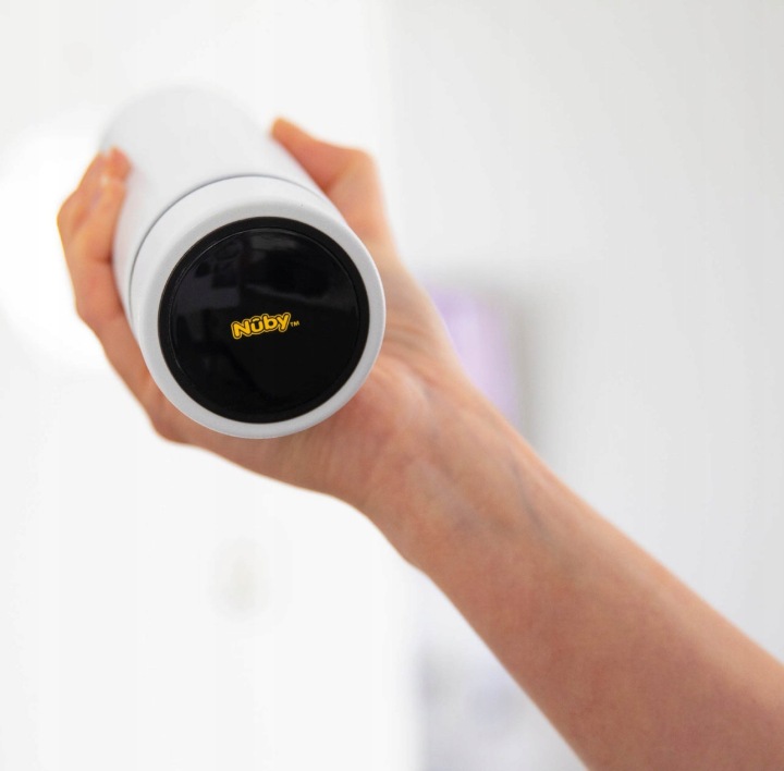 Термос для молока Nuby RapidCool 0,24 л біла нержавіюча сталь охолоджувальна pl — фото 2