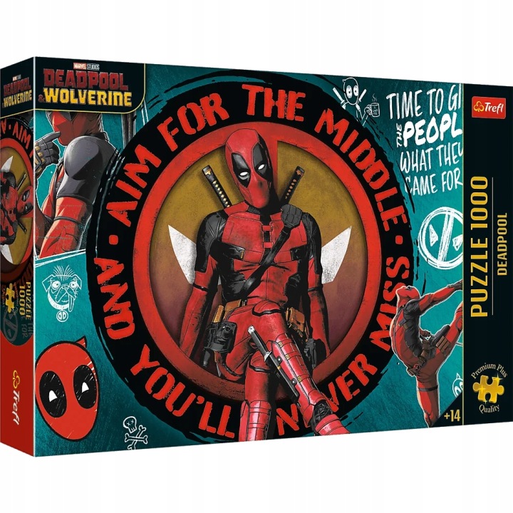 Пазли 1000 преміум плюс DEADPOOL 10835 TREFL