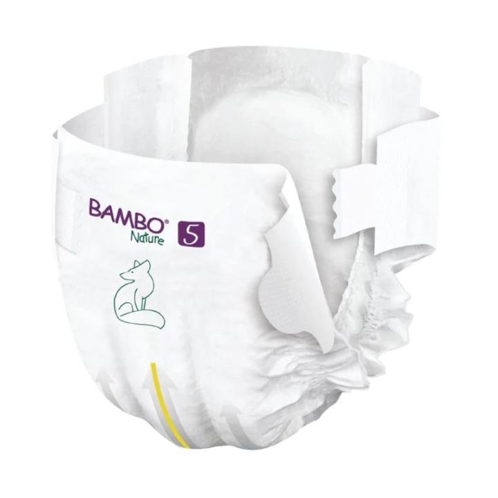 Bambo Nature Підгузки 5 Junior 12-18 кг 44 шт. Підгузки Проти Попрілостям — фото 7
